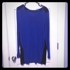 EUC Mossimo Royal Blue Tunic
